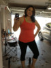 getting ready for the gym!